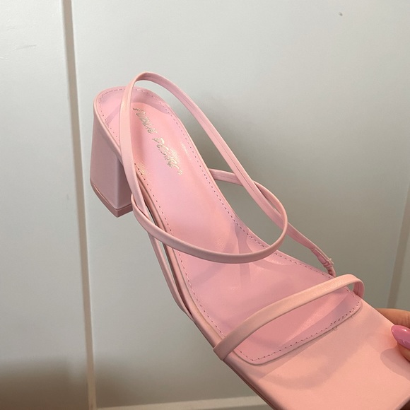 ASOS pink block heel - Picture 3 of 3